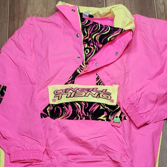 O'Neill Other - Vintage 90s Neon  O'Neill JACKET size Medium